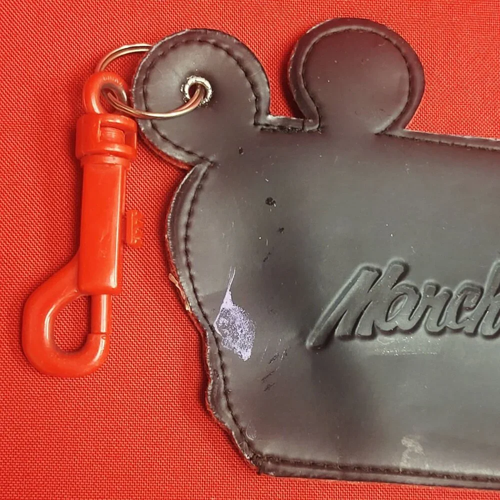 Vintage Disney Marchon Mickey Mouse Eyeglass Case Belt Hook